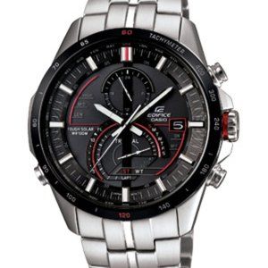 Casio Edifice Ref. Eqs-A500 Solar Black Dial
